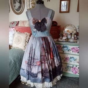 Lolita - Plus Size Oil Painting Series Seeker Dress SJK